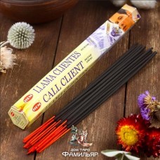 Благовония HEM Hexa CALL CLIENT (успех и притянуть удачу) шестигранник