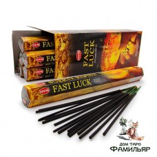 Благовония HEM FAST LUCK Лёгкая удача (шестигранник)