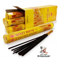 Благовония HEM Hexa MONEY HOUSE/Денежный Дом