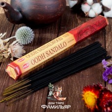 Благовония HEM Hexa OODH-SANDALWOOD-Магический Сандал