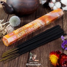 Благовония HEM ANTI TOBACCO от курения (шестигранник,20 шт)