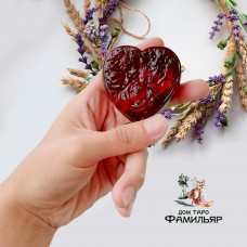 Сердце полынное (очищение+защита, мыло ручной работы )