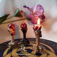 Свеча Колдовская любовь для любовных и приворотных ритуалов